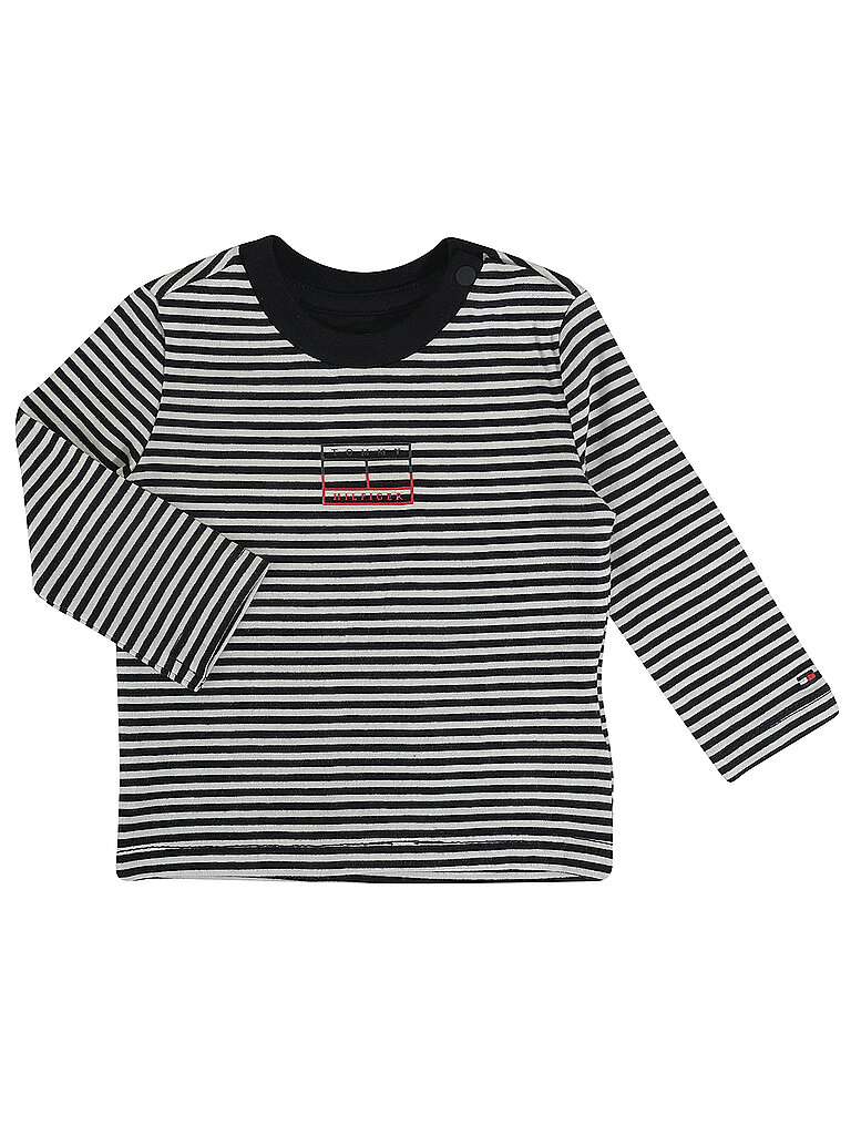 TOMMY HILFIGER Jungen Langarmshirt  blau | 74